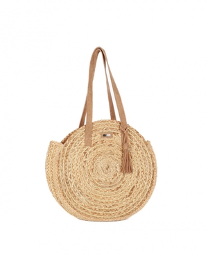 Panier rond Les Tropeziennes GOBI Tan Femme|DMVL-93790982